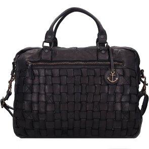 Harbour 2nd Koele aktetas Aris leer 40 cm laptop compartiment