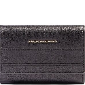 Piquadro Patricia Portemonnee RFID-bescherming Leer 9 cm