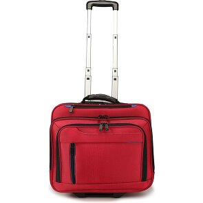 Dermata 2 wielen Zakelijke trolley 38 cm Laptopvak