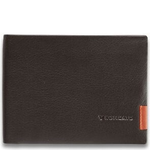 Roncato Monaco Portemonnee RFID-bescherming Leer 12 cm