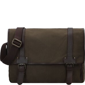 Harbour 2nd City Canvas Yale Aktetas Messenger 37 cm Laptop compartiment