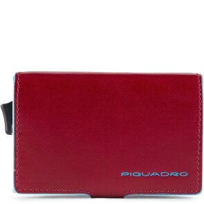 Piquadro Blauw Vierkant Creditcardetui RFID Leer 7 cm Piquadro Blauw Vierkant Creditcardetui RFID Leer 7 cm