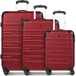 Wenger Amplar Evo 4 wielen Kofferset 3-delig met uitbreidingsplooi