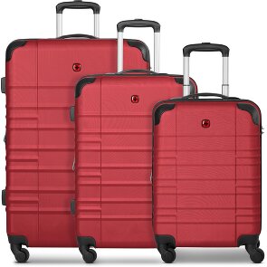 Wenger Amplar Evo 4 wielen Kofferset 3-delig met uitbreidingsplooi Wenger Amplar Evo 4 wielen Kofferset 3-delig met uitbreidingsplooi