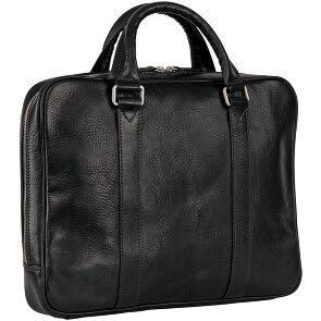 Leonhard Heyden Bergamo aktetas leer 38 cm Laptop compartiment