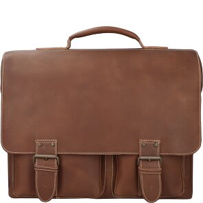 aunts & uncles Hunter Big Finn aktetas leer 40 cm laptopvak