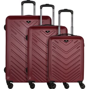 Check.In Milan 4-wiel bagageset 3st.