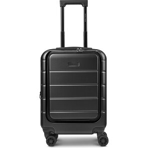 Police Dublin 4 wielen Cabinewagen S 54 cm Laptopvak met uitbreidingsplooi