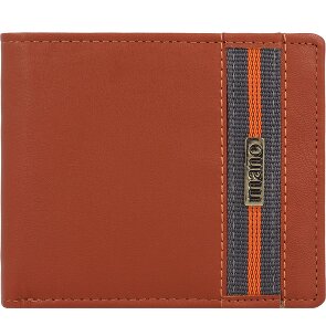 mano Don Leonardo RFID Leren Portemonnee 11,5 cm