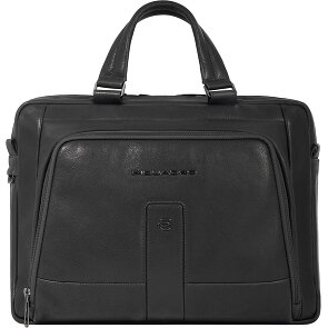 Piquadro Carl Koffer RFID-bescherming Leer 37 cm Laptop compartiment Piquadro Carl Koffer RFID-bescherming Leer 37 cm Laptop compartiment