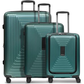 Redolz Essentials 14 4 wielen Kofferset 3-delig met uitbreidingsplooi