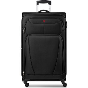 Wenger Beaumont Trolley met 4 wielen XL 87 cm, speciale maat met uitbreidingsplooi
