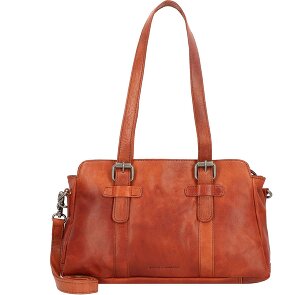 Spikes & Sparrow Schoudertas leer 34 cm