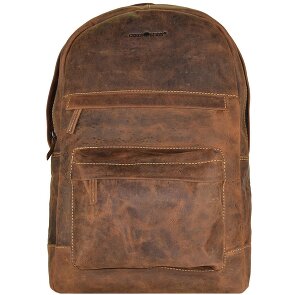 Greenburry Vintage Retro Rugzak Leer 42 cm Laptop compartiment