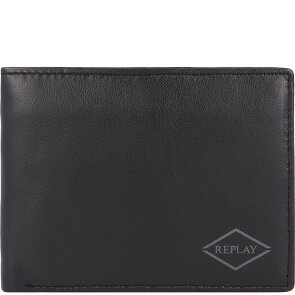 Replay Portemonnee Leer 14 cm