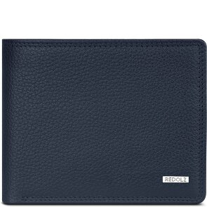 Redolz Leather Essentials QF portemonnee RFID leer 12 cm uitklapbaar