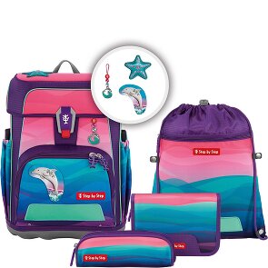 Step by Step Cloud Ocean Schooltas set