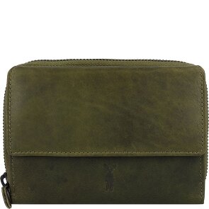 Jack Kinsky Risör Portemonnee RFID-bescherming Leer 14 cm