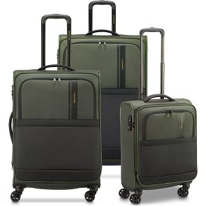 Roncato Metropolitan 4 wielen Kofferset 3-delig met uitbreidingsplooi