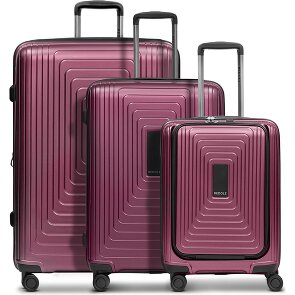 Redolz Essentials 14 4 wielen Kofferset 3-delig met uitbreidingsplooi