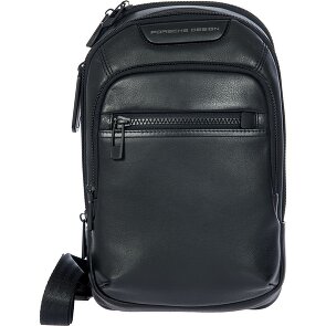 Porsche Design Roadster schoudertas leer 30 cm Porsche Design Roadster schoudertas leer 30 cm