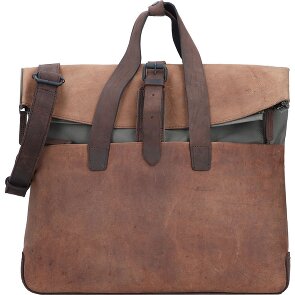 Harold's Twister aktetas Leer 40 cm Laptopcompartiment