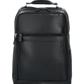 Piquadro Dagrugzak Leer 43 cm Laptop compartiment