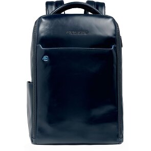 Piquadro Blue Square Dagrugzak Leer 29 cm Laptop compartiment