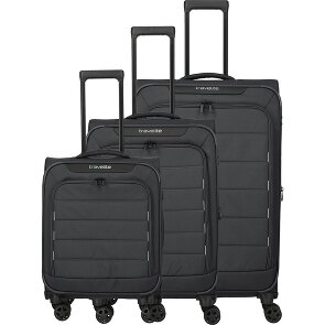 Travelite Skaii 4 wielen Kofferset 3-delig met uitbreidingsplooi