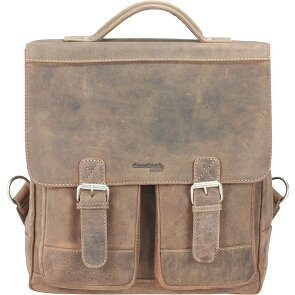 Greenland Nature Stone Schoudertas Messenger Leer 33 cm