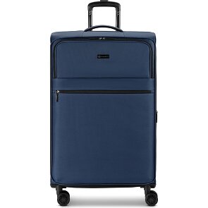 bugatti Valencia Soft 4 wielen Trolley L 75 cm met uitbreidingsplooi