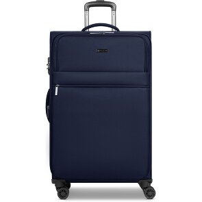 bugatti Valencia Soft 4 wielen Trolley L 75 cm met uitbreidingsplooi