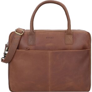 Burkely Vintage Jack Aktetas Leer 37 cm Laptopcompartiment