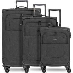 Redolz Essentials 12 THREE SET 4 wielen Kofferset 3-delig met uitbreidingsplooi