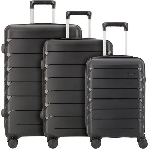 d&n Travel Line 4100 4 wielen Kofferset 3-delig