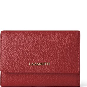 Lazarotti Bologna leer XL portemonnee met ritsvak leer 14 cm