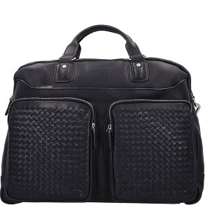 bugatti Geweven aktetas Leer 48 cm