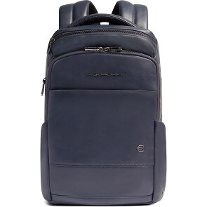 Piquadro Zaino Dagrugzak Leer 40 cm Laptop compartiment