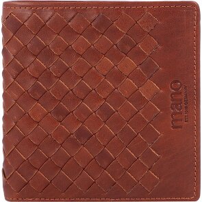 mano Don Luca Portemonnee Leer 10,5 cm