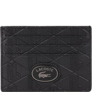 Lacoste Monogram Nomogramme Kredietkaart etui RFID-bescherming Leer 10 cm