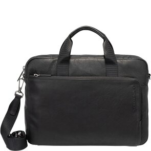 Strellson Clapton Koffer Leer 39 cm Laptop compartiment Strellson Clapton Koffer Leer 39 cm Laptop compartiment
