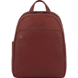 Piquadro Black Square Dagrugzak Leer 36 cm Laptop compartiment