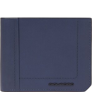 Piquadro Liko Portemonnee RFID-bescherming Leer 11 cm