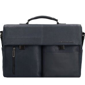 Piquadro Ronnie aktetas Leer 43 cm Laptopcompartiment Piquadro Ronnie aktetas Leer 43 cm Laptopcompartiment