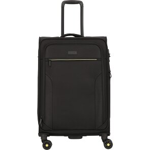 d&n Travel Line 9704 4 wielen Trolley M 68 cm met uitbreidingsplooi