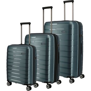 Travelite Air Base 4 wielen Kofferset 3-delig met uitbreidingsplooi
