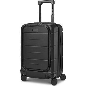 Police London 4 wielen Cabinewagen 55 cm Laptopvak met uitbreidingsplooi