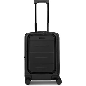 Police London 4 wielen Cabinewagen 55 cm Laptopvak met uitbreidingsplooi