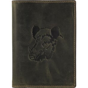 Greenburry Vintage Identiteitskaart etui Leer 9.5 cm