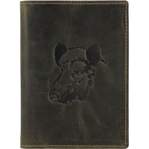 Greenburry Vintage Identiteitskaart etui Leer 9.5 cm